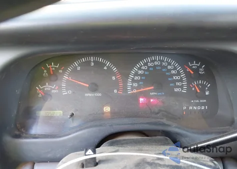 1998 Dodge Dakota Slt/Sport из США, поврежденный, VIN 1B7FL26X9WS535231